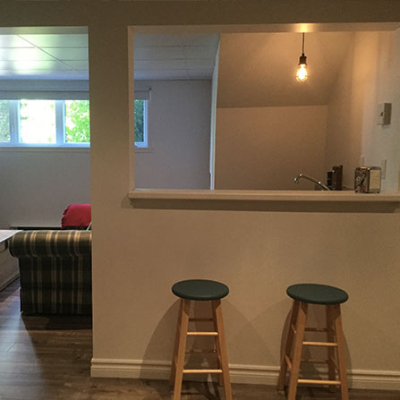 Rénovation sous-sol