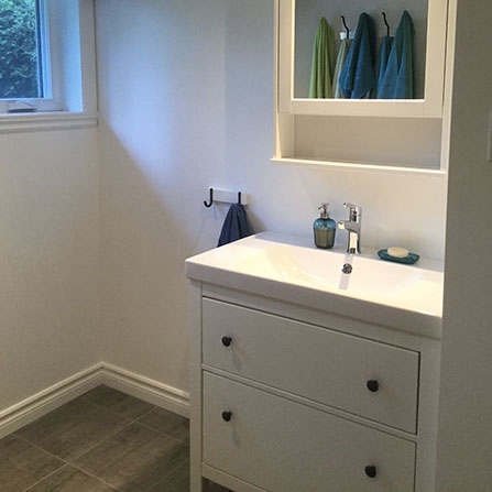 Rénovation sous-sol